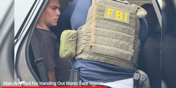 Man Arrested For Handing Out Bionic Face Shields During Los Angeles Riots